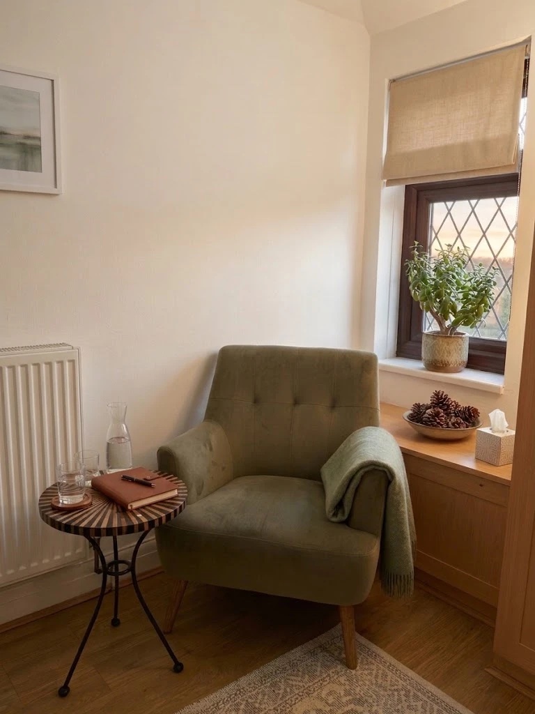 The consulting room in Edgware